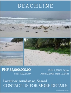 Samal Island Beach Property in #16 Morningside Heights Bajada, Davao City,