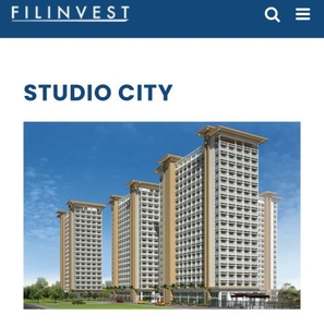 Studio Unit Brand New (Filinvest Studio City, Tower 5, Alabang)