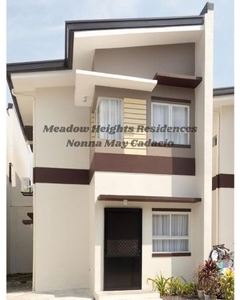 Two Storey Single Attach House and Lot - Meadow Height Residences in Quezon City