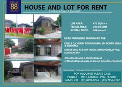 House and Lot for Rent House and Lot for rent