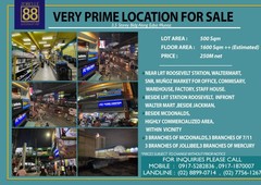 VERY PRIME LOCATION FOR SALE