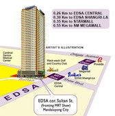 1 bedroom unit in Mandaluyong EDSA Cityland