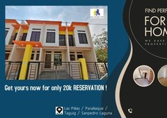 2 bedroom affordable townhouse in Las Pinas near Perpetual school, banks, city hall