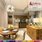 Own a Galleria Residences 1BR condo for only P14. 2K/Mo