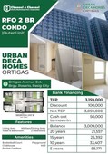 RFO UNIT IN ORTIGAS , ONLY 50k CASH OUT TO MOVE IN