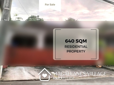 Lot For Sale In Magallanes, Makati