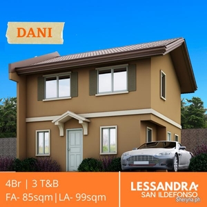 AFFORDABLE HOUSE AND LOT IN SAN ILDEFONSO DANI