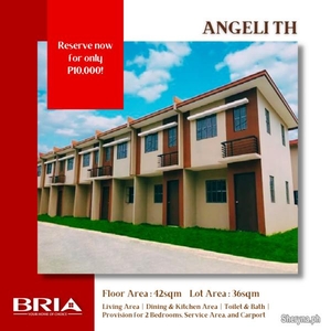 Angeli Townhouse - Affordable 2-Storey House & Lot for sale