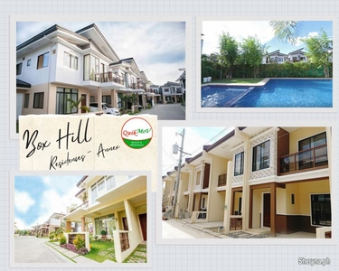 Box Hill Residences Townhouse For Sale Talisay