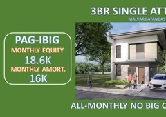 Single Attached House and Lot For Sale in Malvar Batangas Pueblo de Oro Townscapes