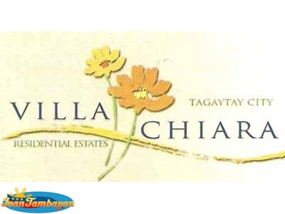 VILLA CHIARA RESIDENTIAL STATE TAGAYTAY CITY