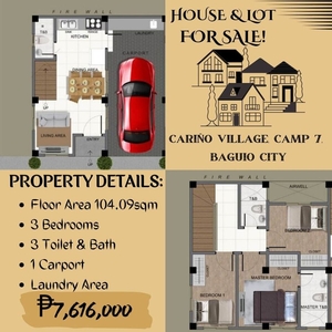 6 Bedroom Old House and Lot for Sale in Baguio City, Benguet