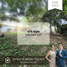 Ayala Alabang, Muntinlupa, Lot For Sale