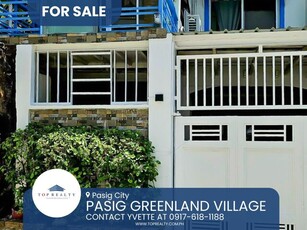 Rosario, Pasig, House For Sale