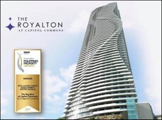 The Royalton RFO Luxurious Condo for Sale at Capitol Commons near Valle Verde, Ortigas, BGC