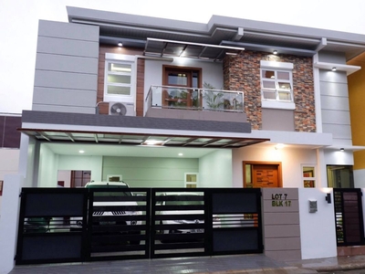 2 storey house (fully furnished) in L7 B17 St. Anne street, Boomtown Subd