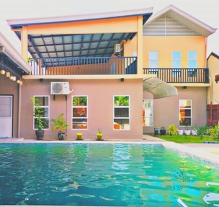 3 Bedrooms House with Pool For Sale in Dela Cruz, Bamban, Tarlac