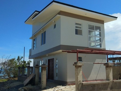 4BR Beach Front or Sea View House & Lot For Sale in Liloan, Cebu
