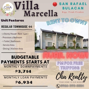 Affordable townhouses in bulacan villa marcella 2