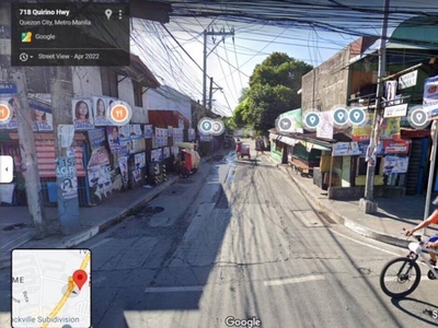 COMMERCIAL LOT FOR SALE ALONG QUIRINO HIGHWAY QUEZON CITY