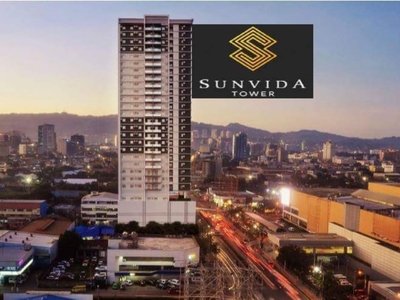 For Sale Studio Unit at Sunvida Tower Condominium in Front of SM City Cebu