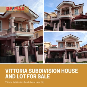 House and Lot for Sale in Vittoria Subdivision, Basak, Lapu-Lapu City
