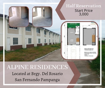 House for Sale in Pampanga - No Reservation Fee Promo