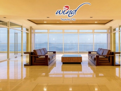 Own a Taal View Unit at Wind Residences! 1 Bedroom w Balcony For Sale, Tagaytay