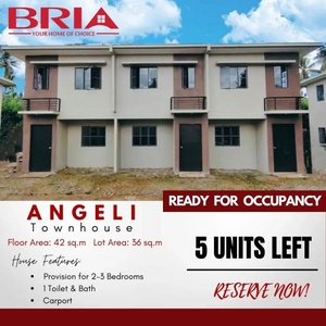 Ready For Occupancy Townhouse in Lumina Classic, Bacong, Negros Oriental
