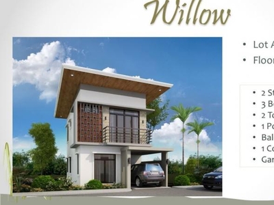 WILLOW 3BR HOUSE WOODWAY2 TALISAY CEBU NEAR SRP