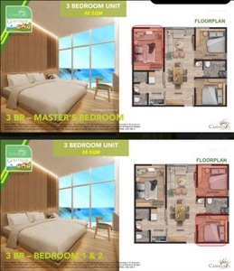 2-Bedroom Unit For Sale in Camaya Golf Villas, Mariveles, Bataan