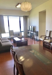 One Bedroom semi furnished unit for rent at Magnolia Residences D with parking