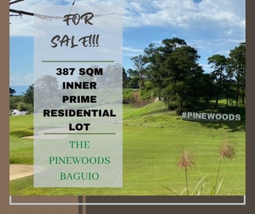 513 sqm Residential Lot with OVERLOOKING VIEW (The Pinewoods - Baguio)
