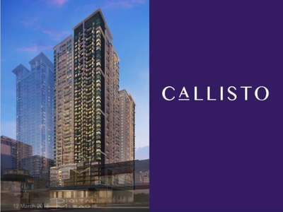 Rent To Own : 2 Bedroom Unit with Balcony For Sale in Callisto at Circuit Makati