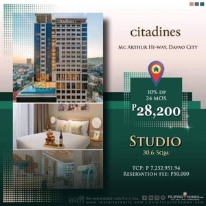 1 bedroom type condo New York Inspired at 38PARK.AVENUE Cebu IT Park