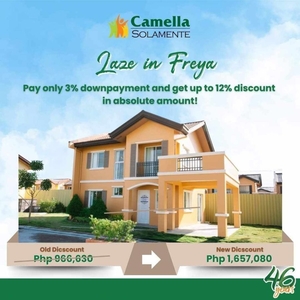 RFO House and Lot For Sale in Batangas City 3% Downpayment Get 12% Discount