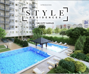 Start @26K per Month No Spot Down Studio for sale at Style Residences in Iloilo