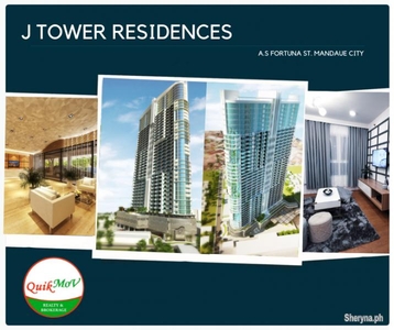 J Tower STUDIO for Sale 22 sqm 2. 6M Only