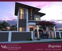 3BR House and Lot Bougainvillea-Begonia Model
