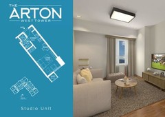 One bedroom condo in Katipunan- The Artom