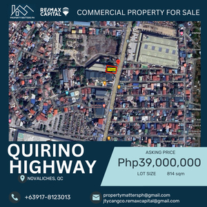 Property For Sale In Quirino 3-a, Quezon City