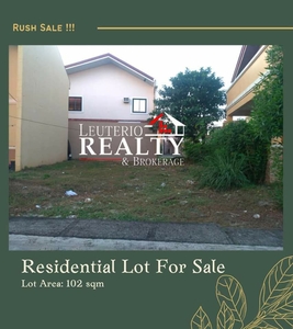 RESIDENTIAL LOTS FOR SALE
Best location to build your dreamhouse is here a few meters away from the latest Vista Mall in Naga. What a convenient way to live!
LOT AREA 102sqm