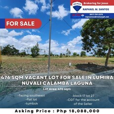 Lot For Sale In Canlubang, Calamba