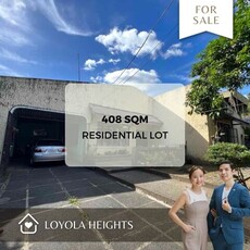 Lot For Sale In Loyola Heights, Quezon City