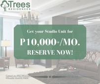 Super affordable studio units at Trees Residences?Fairview
