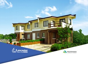 For Sale 3-Bedroom Townhouse in Tanza, Cavite at Micara Estates | PORTIA Typical End Unit w/ Fence