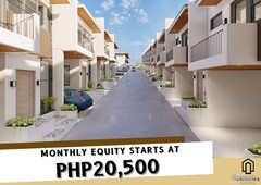 Pre-selling townhouse Linao Talisay City Chrome Residences