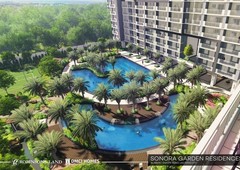 For sale 1-BR Preselling Condo Unit In Las Pina's at Sorora Garden Residences by RLC and DMCI Joint Venture