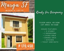 Affordable House and Lot For sale in Bacoor, Cavite