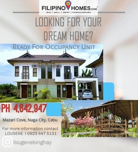 Duplex House and Lot For Sale in Naga, City Cebu